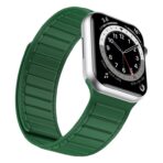 Magnetic Silicone Watch Band For Apple Watch - Army Green