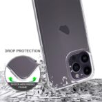 iPhone 15 Pro Max Scratchproof Acrylic TPU Phone Case - Transparent - Sample product photo 3