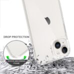 iPhone 15 Scratchproof Acrylic TPU Phone Case - Transparent - Sample product photo 3