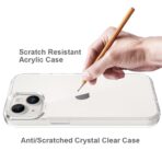 iPhone 15 Scratchproof Acrylic TPU Phone Case - Transparent - Sample product photo 2